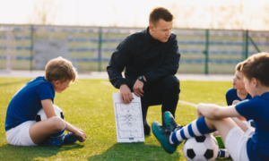 Foster team chemistry in youth sports as a coach